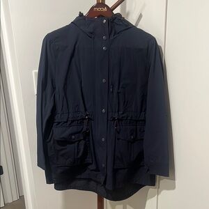 Women’s Navy Hooded Jacket